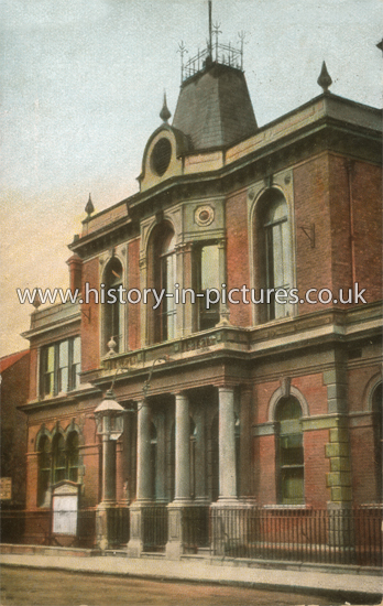 The Town Hall, Orford Road, Walthamstow, London. c.1906.